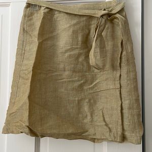 A Line Anne Klein linen skirt